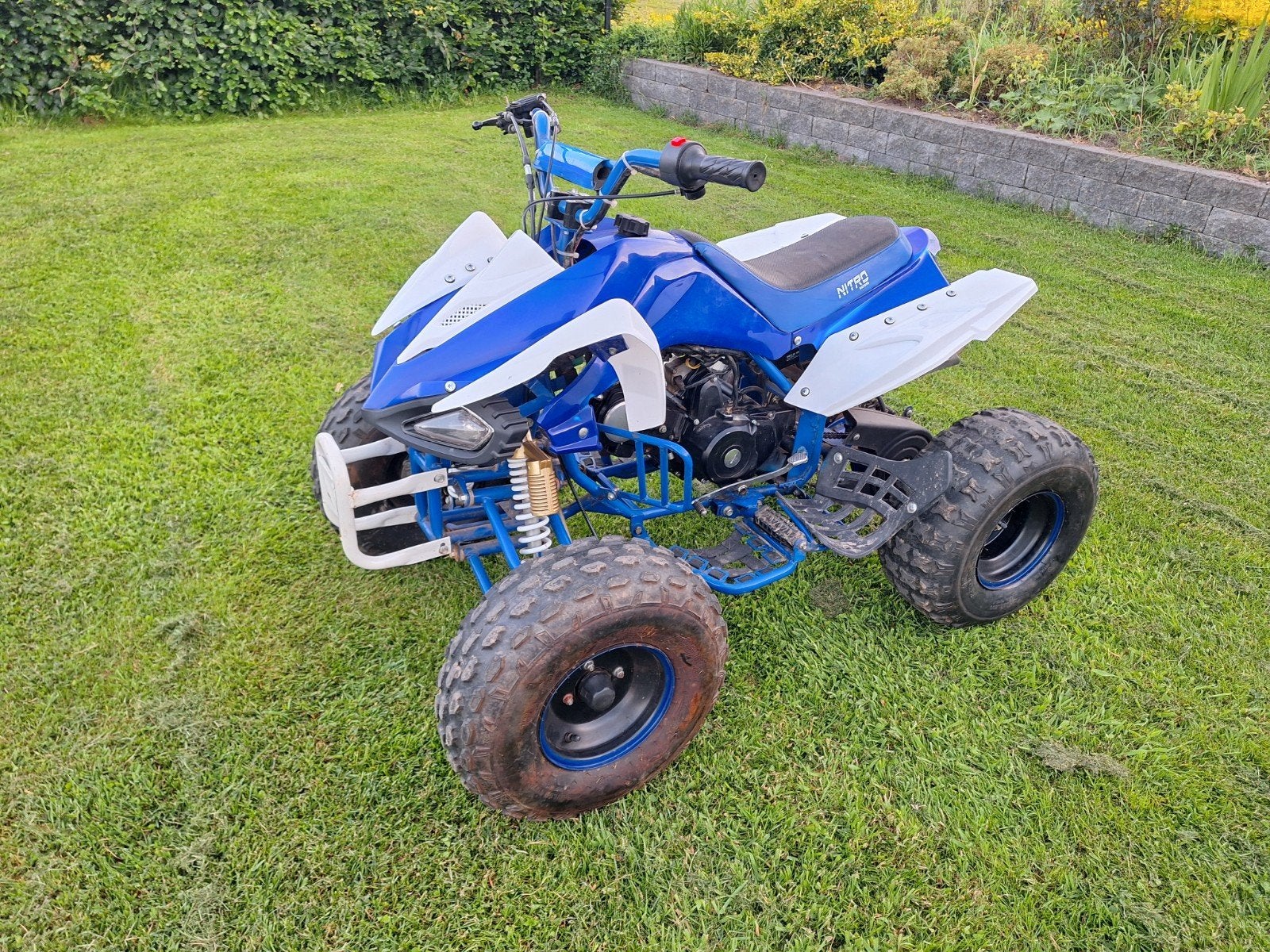 Nitro kinder quad atv 125cc, Fietsen en Brommers, Ophalen, Gebruikt, Overige typen