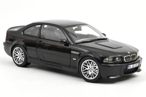 BMW M3 CSL 2003 SAPHIRE BLACK 1:18 NOREV AANBIEDING, Hobby en Vrije tijd, 70-72 avenue de Bohlen 69120 Vaulx-en-Velin, Auto, Norev