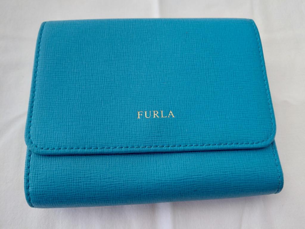 Furla Portemonnee, Overige merken, Blauw, Ophalen of Verzenden, Zo goed als nieuw