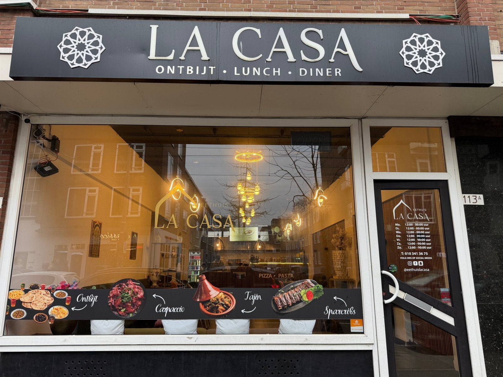 Restaurant jonker fransstraat te koop, Ophalen