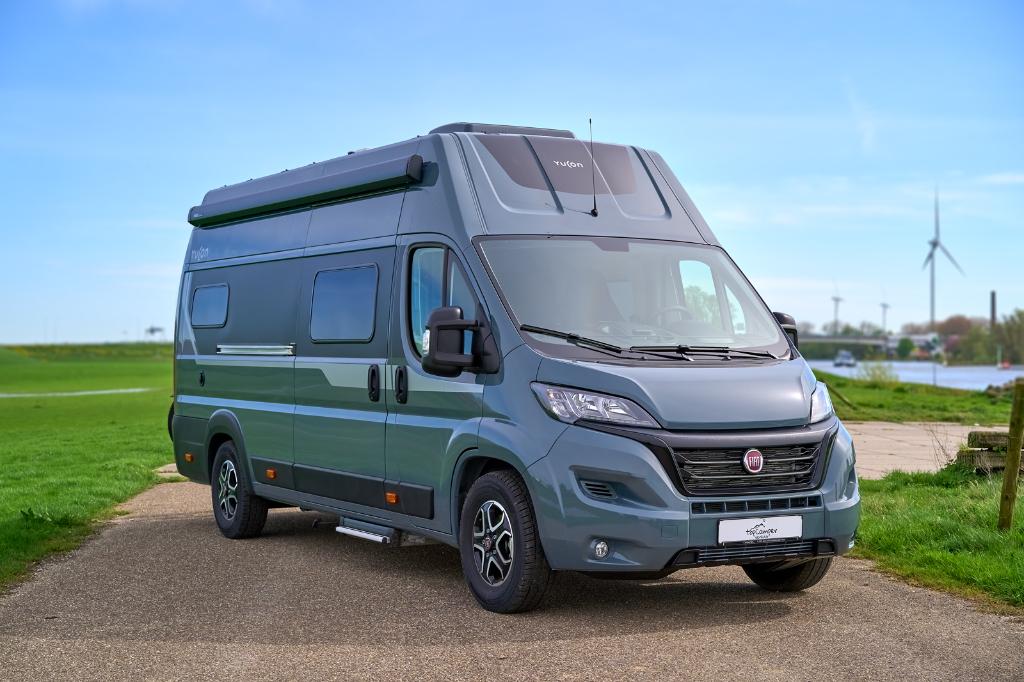 Pilote/Yucon buscamper, aut, 140 pk, hefbed, veel stahoogte, Automaat, Luifel, Buscamper of Camperbus, Fiat