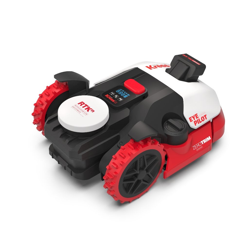 Nieuwe Kress Robot maaier KR274E tot 5000m2, Ophalen, Nieuw, 20 tot 25 cm, Kress