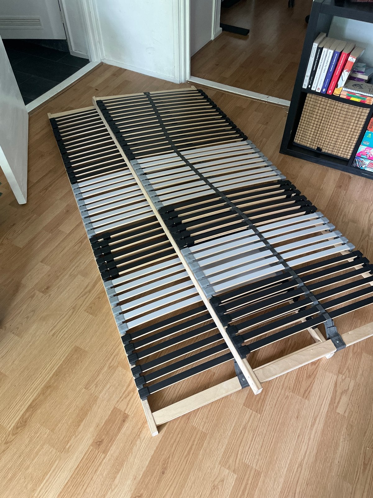 2x IKEA LEIRSUND lattenbodem 70x200, Ophalen, Zo goed als nieuw, Bedbodem, 200 cm