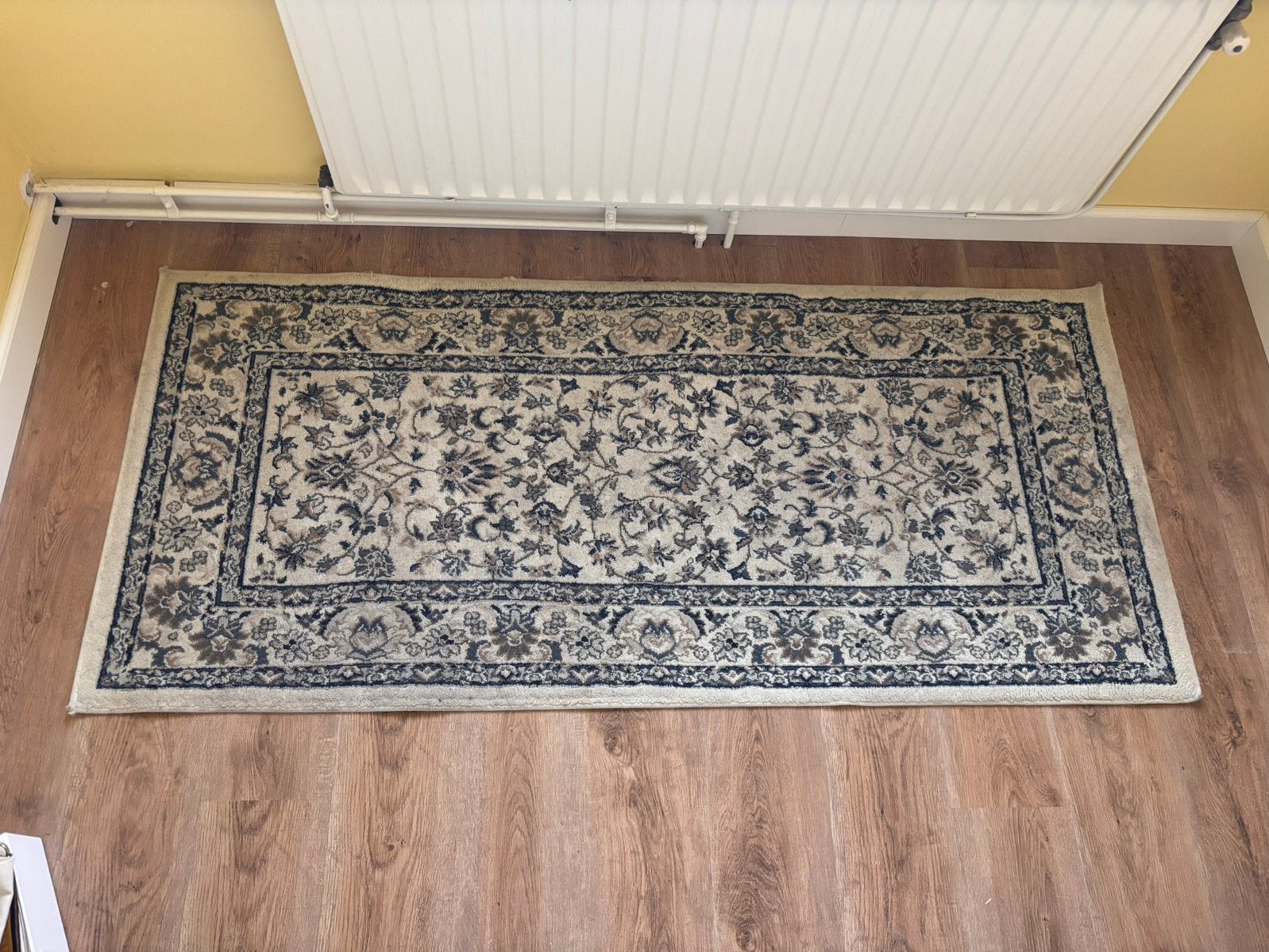 Perzisch tapijt 180x80, Gebruikt, Wit, 200 cm of meer, Ophalen of Verzenden
