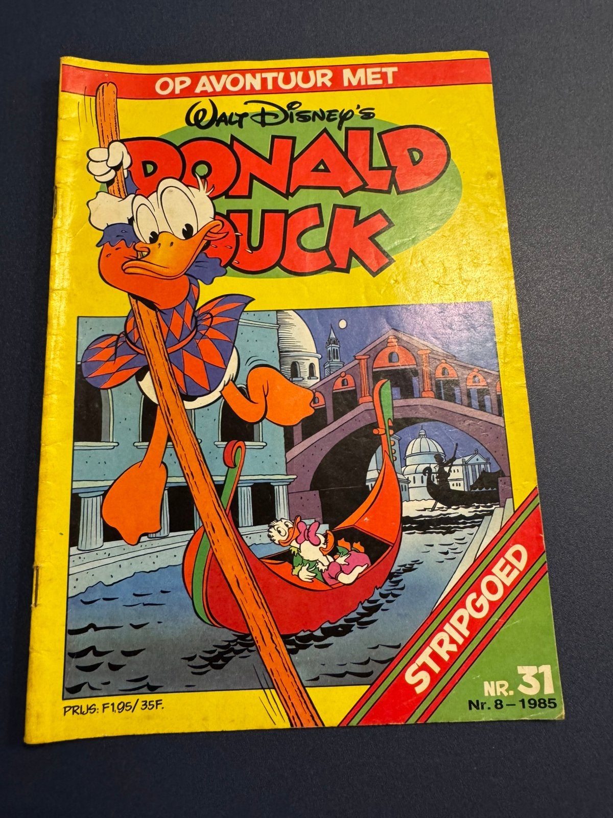 Op avontuur met Donald duck nr 31 nr 8 1985, Europa, Ophalen of Verzenden, Gelezen, Eén comic