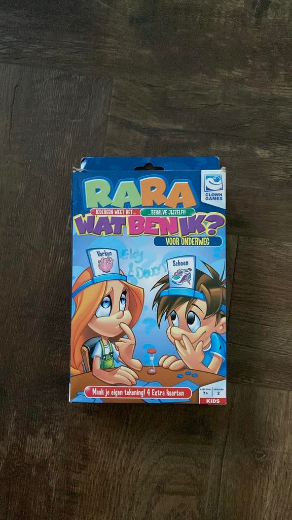 Ra Ra Wat Ben Ik? Reisspel, Ophalen of Verzenden, Zo goed als nieuw