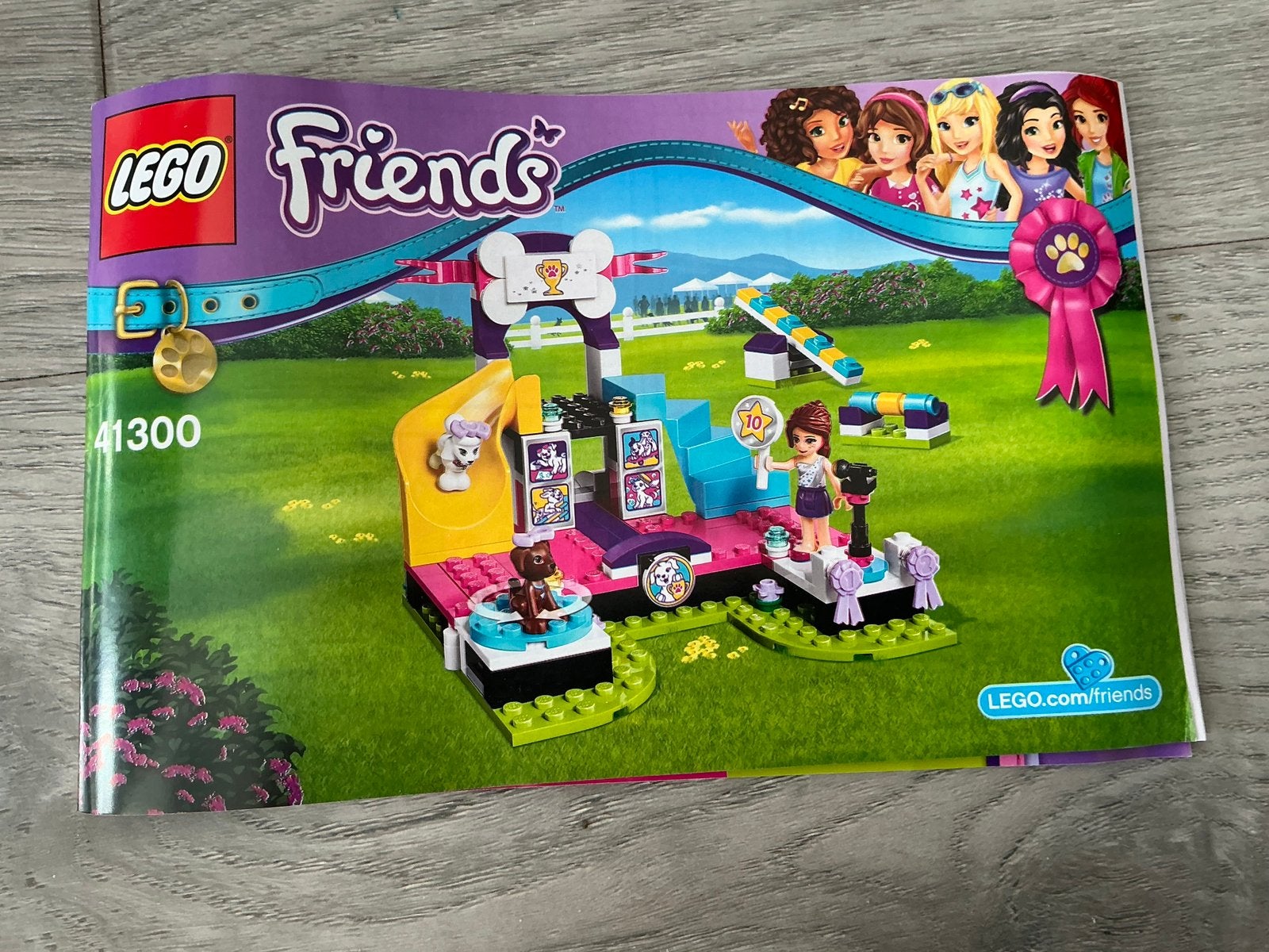 LEGO Friends Puppy kampioenschap 41300, Kinderen en Baby's, Lego, Ophalen of Verzenden, Zo goed als nieuw, Complete set