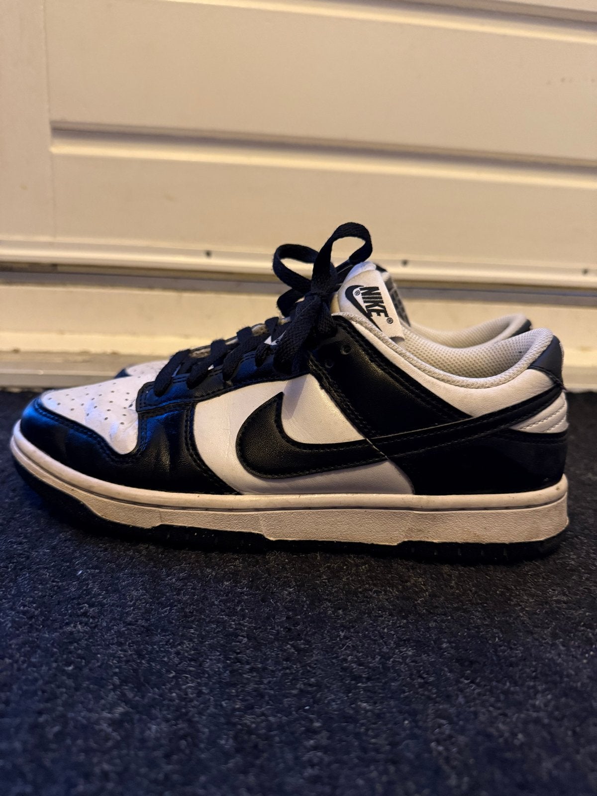 Nike Dunk Low Retro Panda (DD1873-102) - Maat 39, Kleding | Heren, Schoenen, Ophalen of Verzenden, Gedragen, Zwart, Sneakers of Gympen