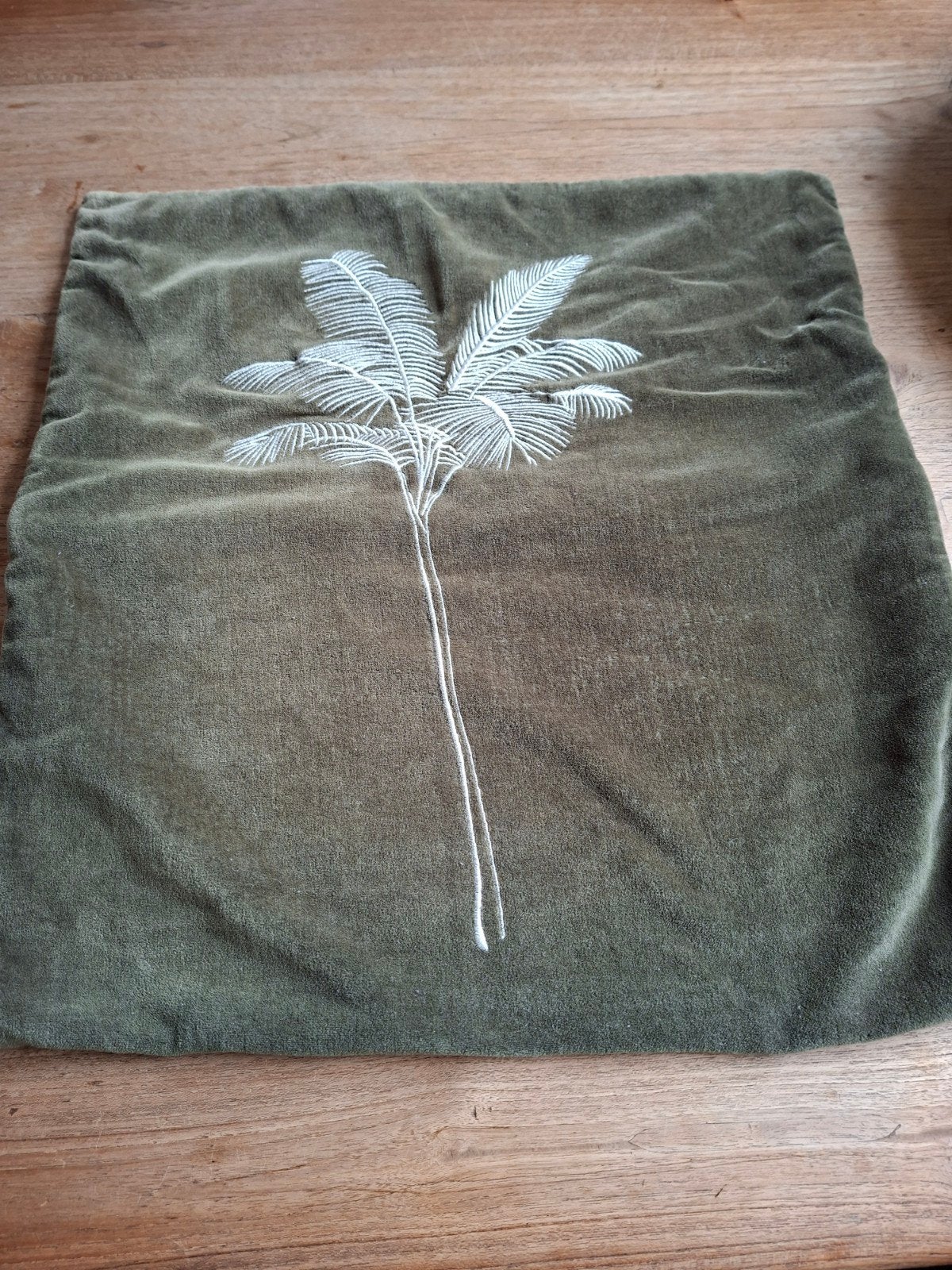 Sissy-Boy kussenhoes groen met palmboom, Overige merken, Met print, Ophalen of Verzenden, Zo goed als nieuw