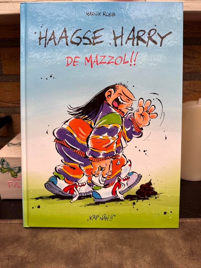 Haagse Harry De Mazzol!! - Marnix Rueb stripboek, Eén stripboek, Ophalen of Verzenden, Zo goed als nieuw