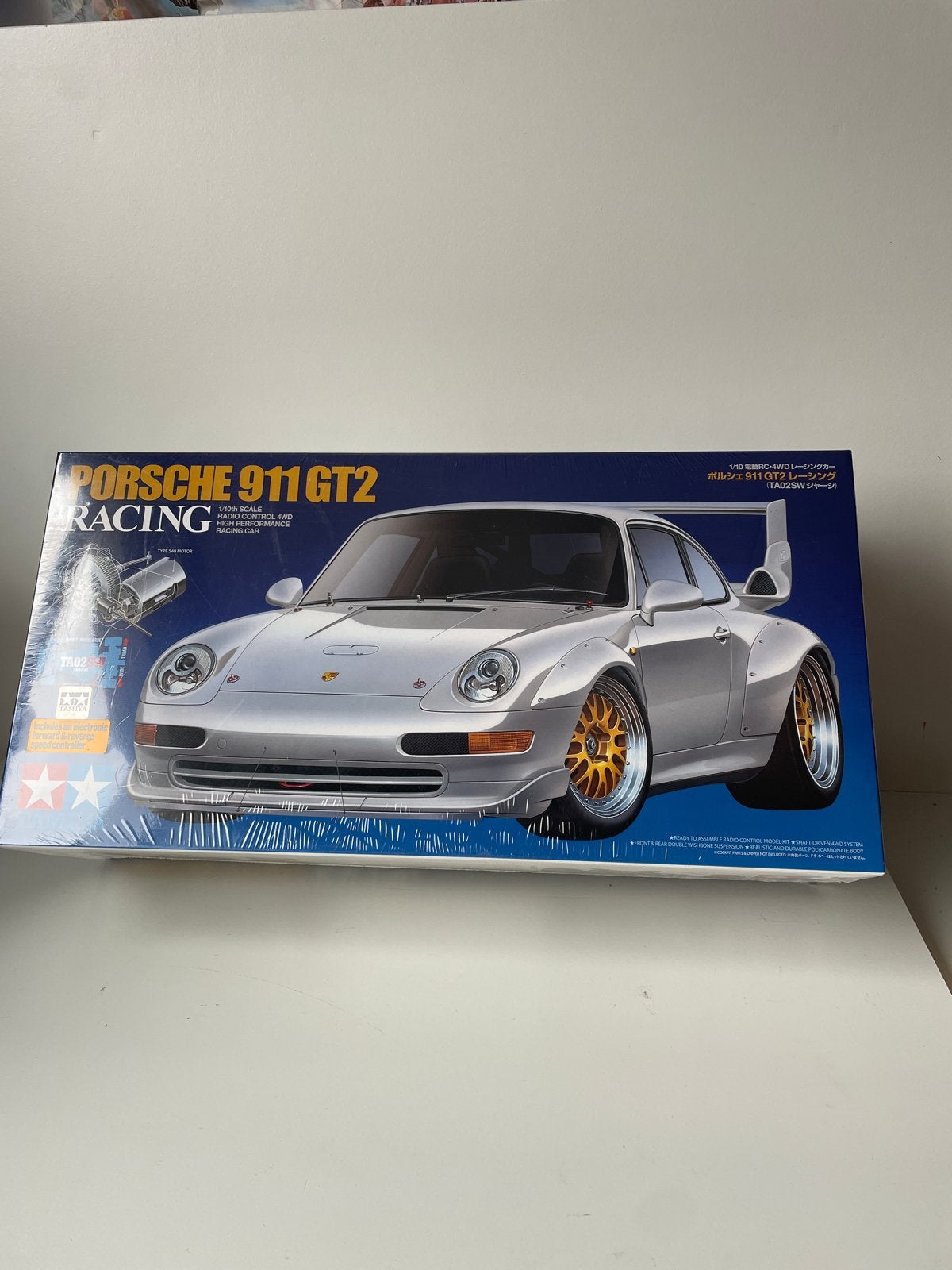 Tamiya Porsche 911 GT2 Racing modelbouwkit, Ophalen of Verzenden, Nieuw, Auto onroad