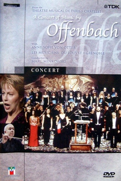 A concert of music by Offenbach. Anne Sofie von Otter DVD, Alle leeftijden, Ophalen of Verzenden, Gebruikt, Muziekvideo's