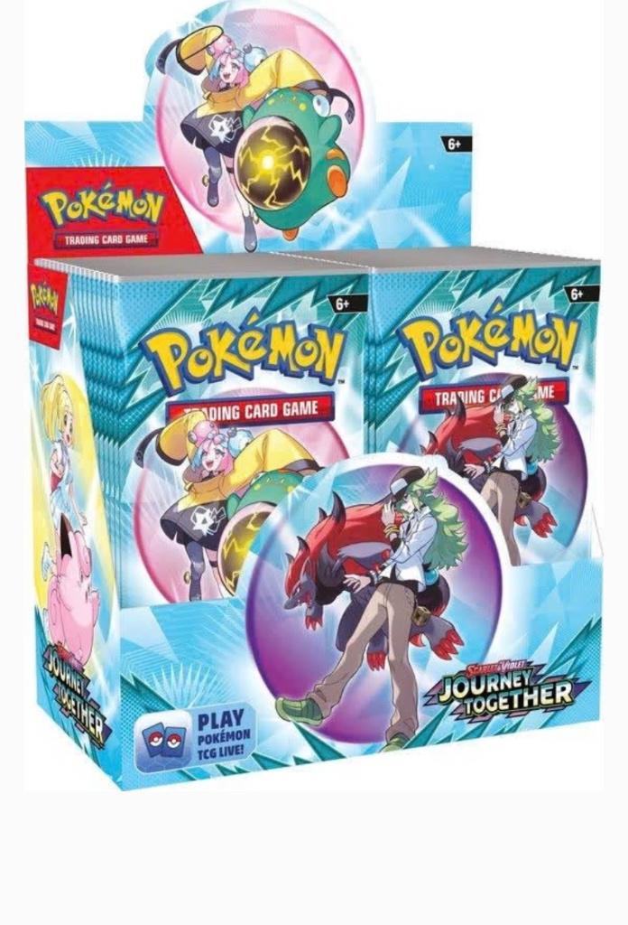 Pokémon booster box journey together + map, Verzamelen, Ophalen of Verzenden, Nieuw, Speelkaart(en)