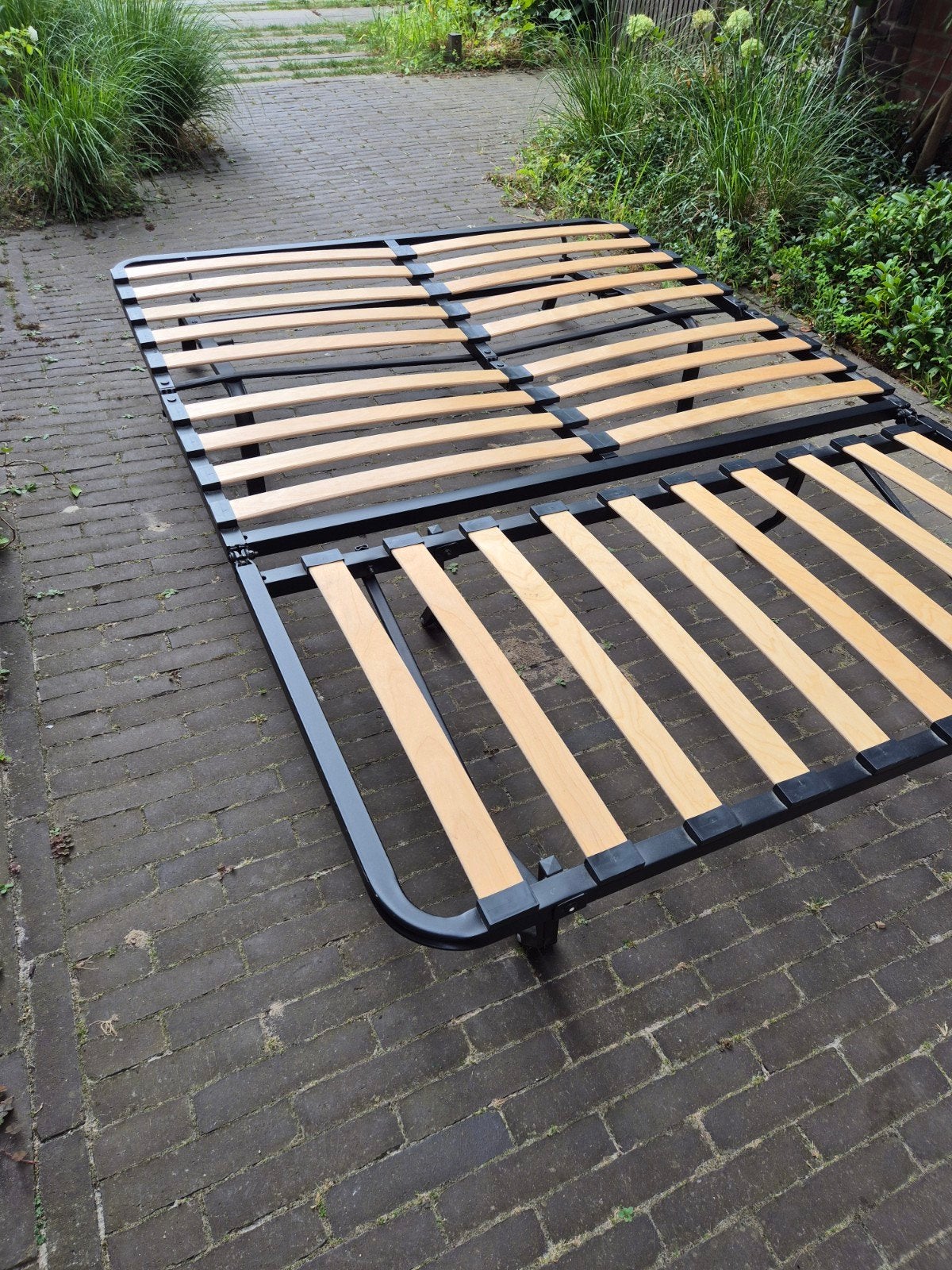 Gratis IKEA slaapbank Groningen, Huis en Inrichting, Slaapkamer | Matrassen en Bedbodems, Ophalen of Verzenden, Gebruikt, Tweepersoons