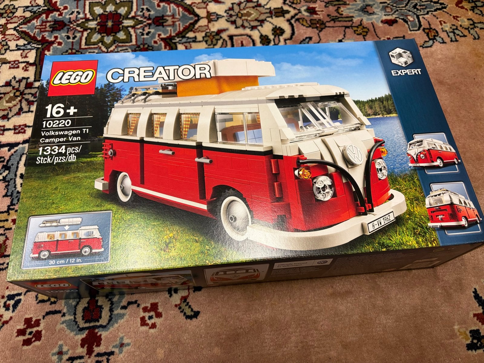 Nieuwe LEGO Creator Expert Volkswagen T1 Camper Van 10220, Lego, Nieuw, Ophalen of Verzenden, Ongeopend/sealed