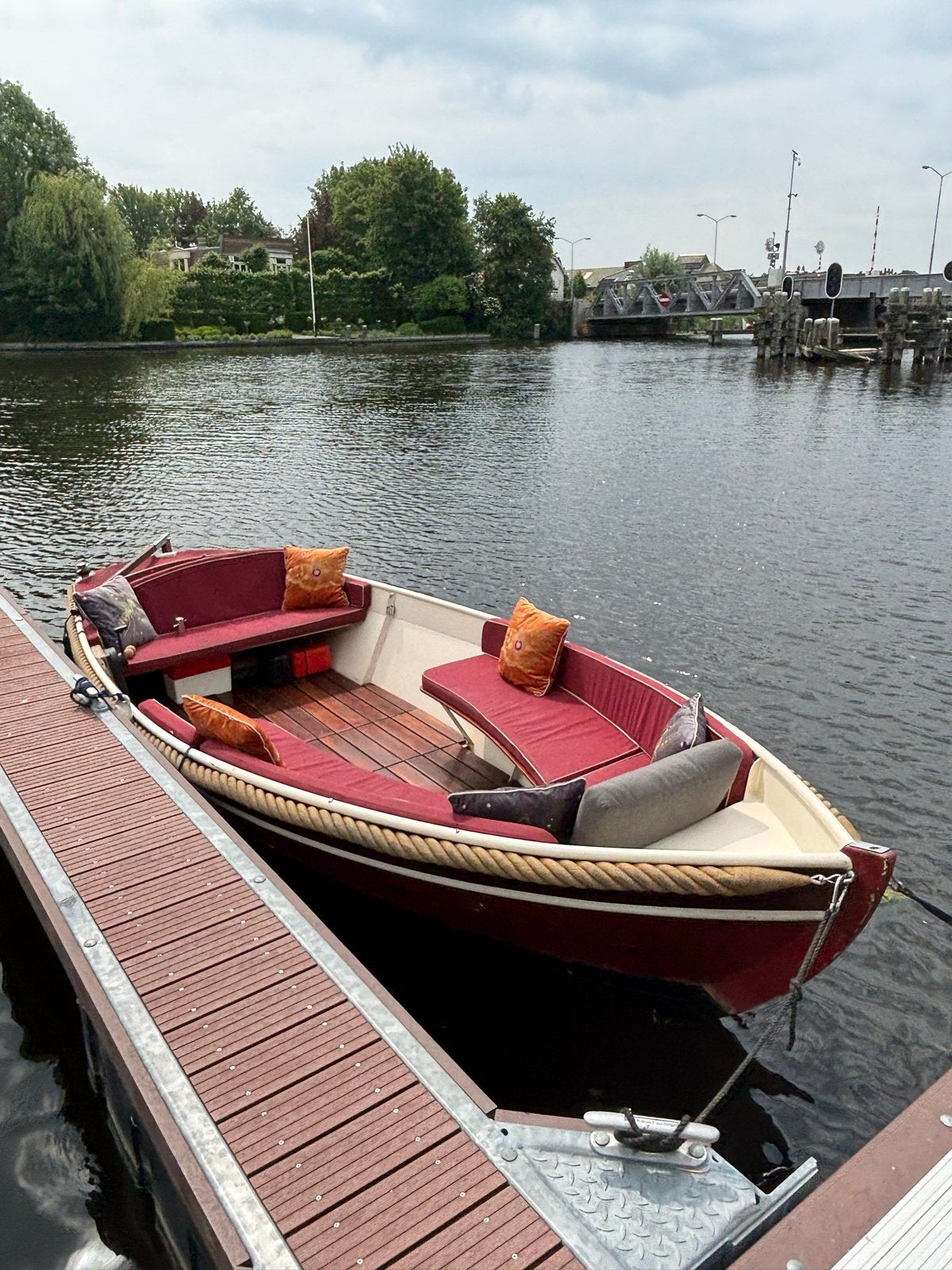 Stalen Sloep 6m met 6pk Yamaha motor, recent onderhoud, Watersport en Boten, Sloepen, Gebruikt, Staal, Tot 1.00 meter, 6 m