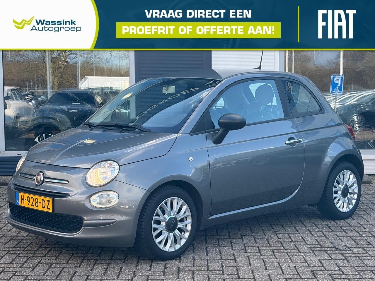 Fiat 500 TwinAir Turbo 85pk Young | SUMMER DEALS | Navigatie, Auto's, Fiat, Voorwielaandrijving, Origineel Nederlands, Bedrijf
