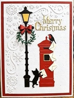 snijmallen Kerstmis: postbus, kat, tekst en meer NIEUW, Ophalen of Verzenden, Nieuw, Kerst, Pons of Mal