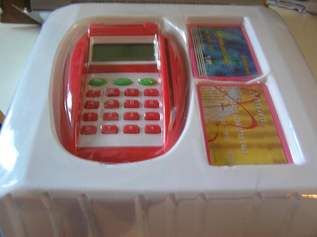 Kinderkassa -calculator., Kinderen en Baby's, Ophalen of Verzenden, Gebruikt, Jongen of Meisje