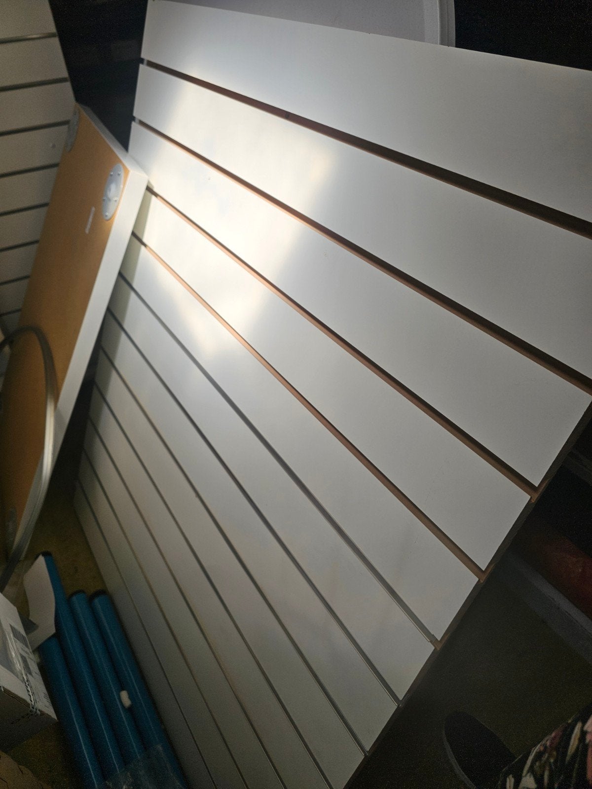 Slatwall 100x120 cm inclusief haken, Ophalen