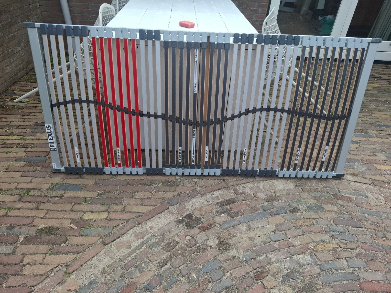 Flexus lattenbodem 90x 200, Ophalen, Zo goed als nieuw, Eenpersoons, 90 cm