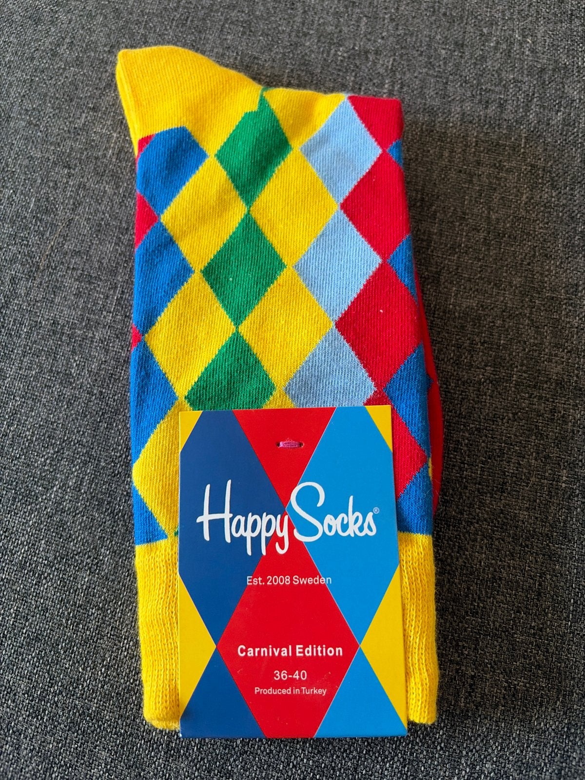 Happy Socks Carnival Edition - Nieuw, Sokken en Kniesokken, Overige kleuren, Verzenden, Nieuw