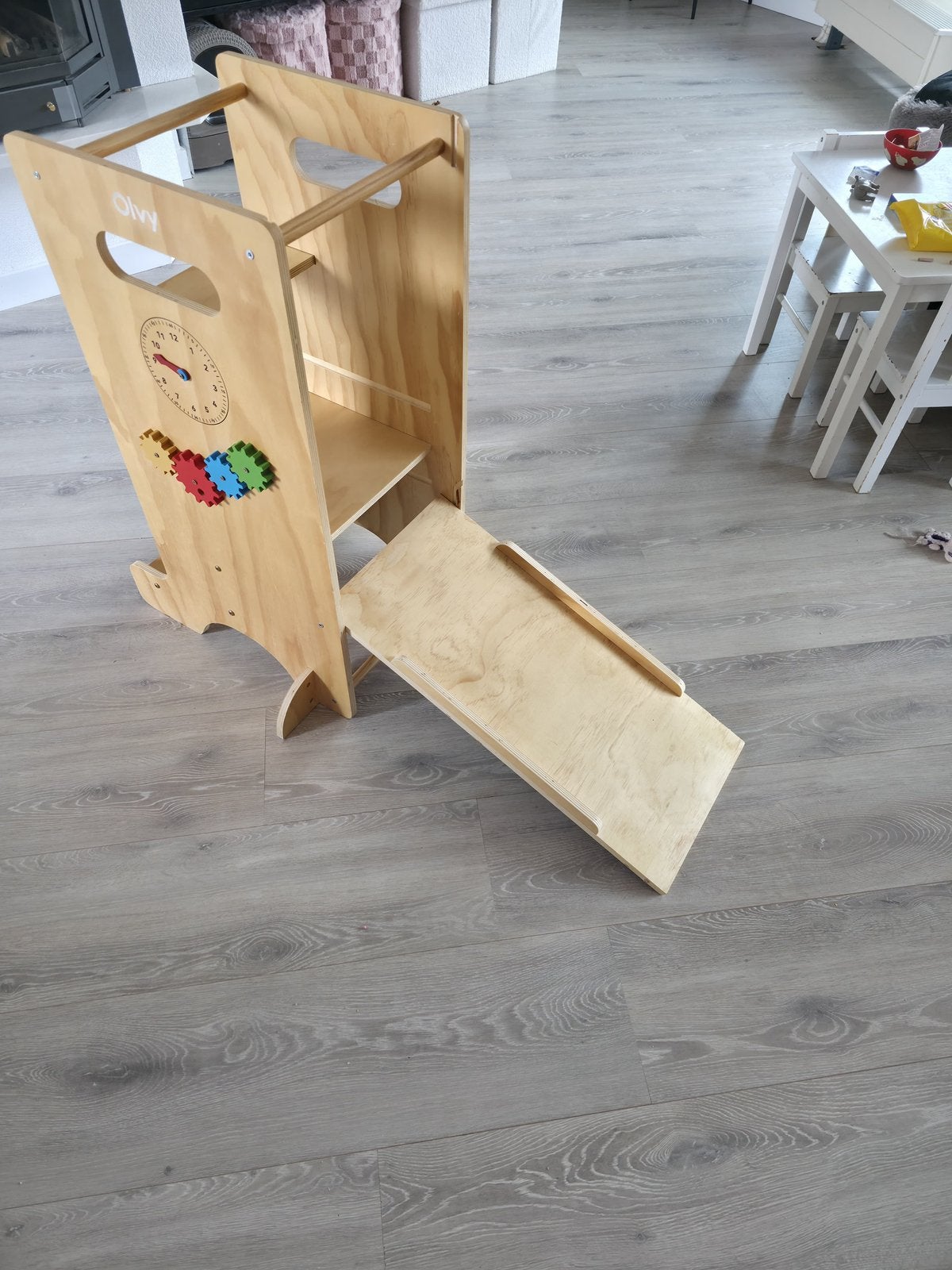 Olvy leertoren, Ophalen, Gebruikt