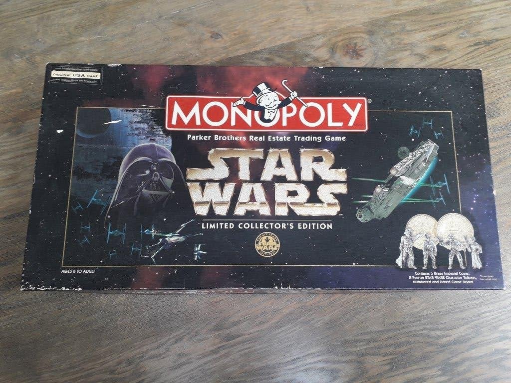 Starwars Monopoly - Limited Collection Edition, Ophalen of Verzenden, Gebruikt, Spel
