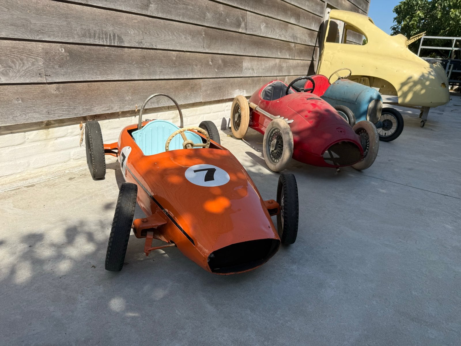 Unieke verzameling: Porsche, Triang, Ferrari, Honda trapauto, Ophalen of Verzenden