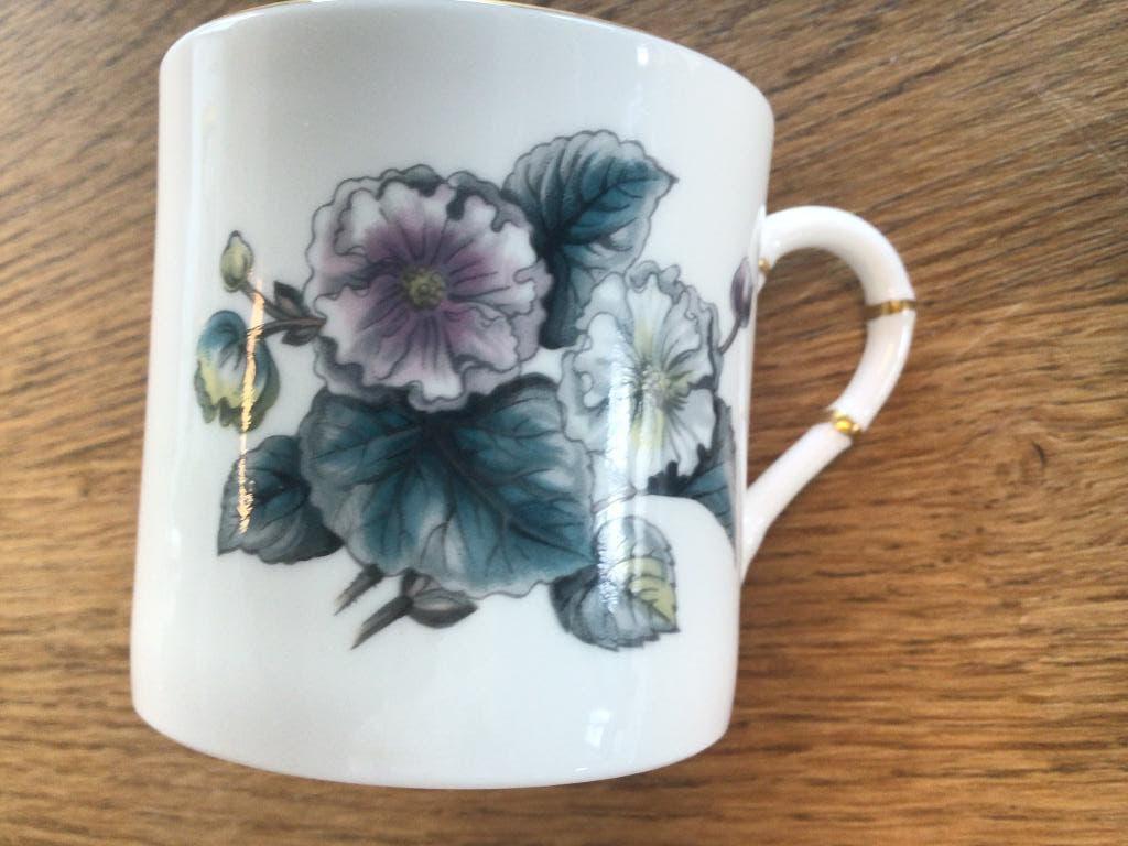 Antiek servies “Floral Coasters”, Antiek en Kunst, Antiek | Servies los, Ophalen of Verzenden