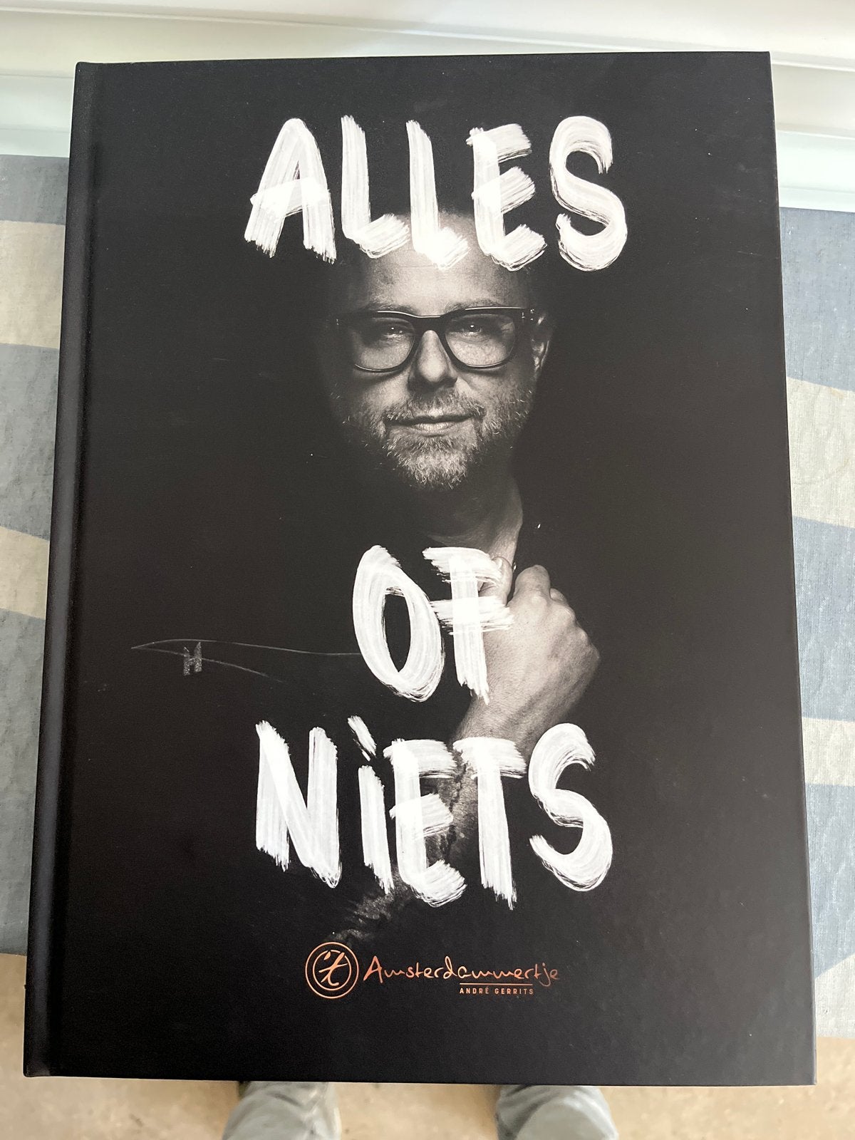 Alles of Niets - André Gerrits kookboek/biografie, Ophalen of Verzenden, Zo goed als nieuw, Europa, Hoofdgerechten