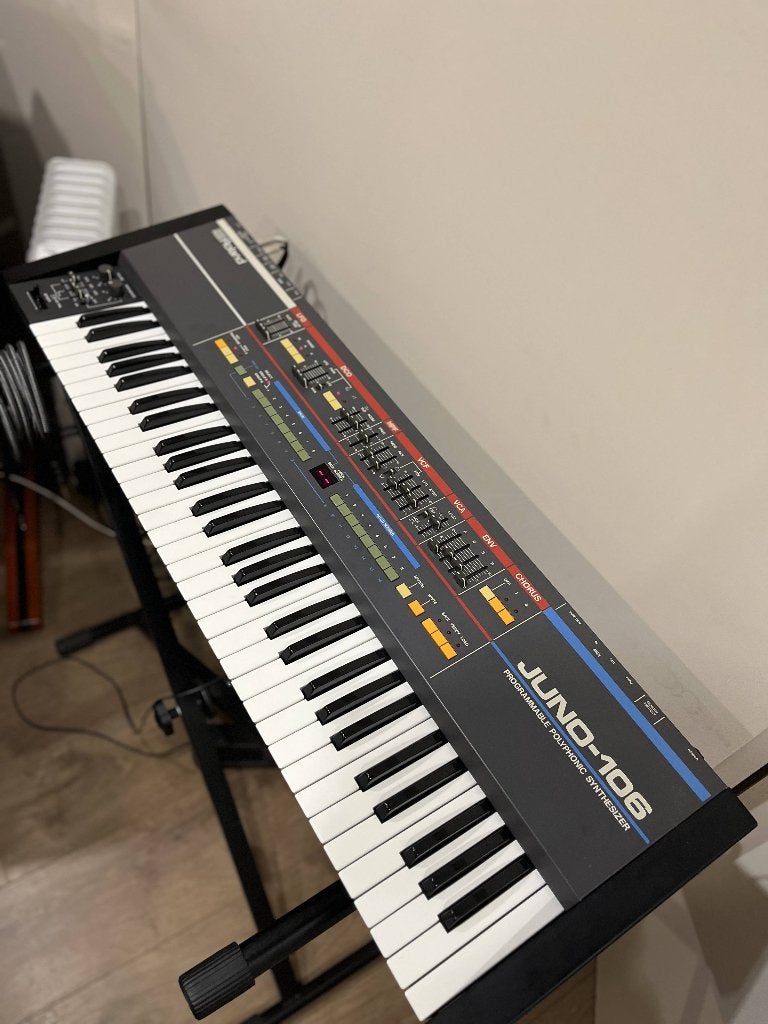 Roland Juno-106 | Mint Conditie | Volledig Gereviseerd, 61 toetsen, Met midi-aansluiting, Roland, Ophalen of Verzenden
