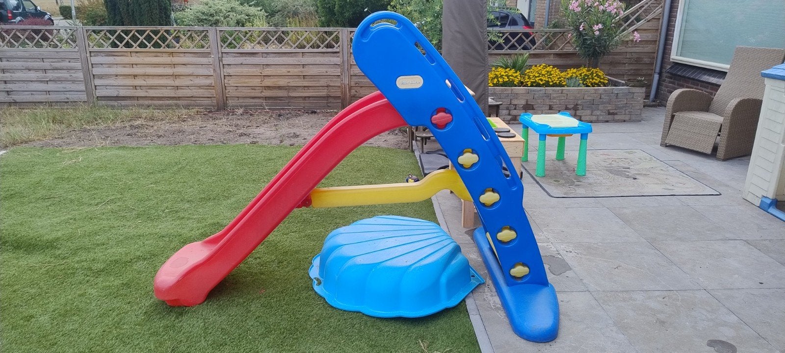 little tikes glijbaan, Kinderen en Baby's, Speelgoed | Buiten | Speeltoestellen, Ophalen, Zo goed als nieuw, Glijbaan