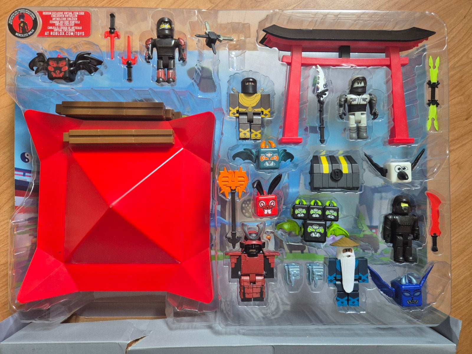 Roblox Ninja Legends Deluxe Playset met 6 personages, Kinderen en Baby's, Ophalen of Verzenden, Zo goed als nieuw