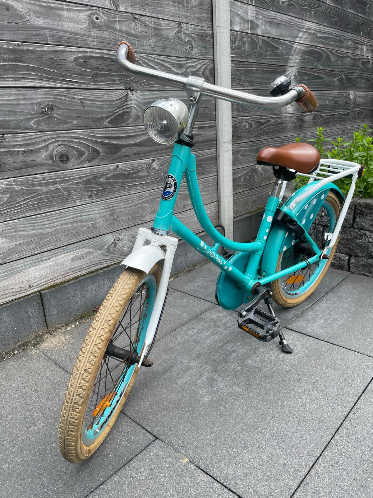 20” Popal kinderfiets voor meisje tot 5/6 jaar., Ophalen of Verzenden, Zo goed als nieuw, Terugtraprem, Minder dan 16 inch