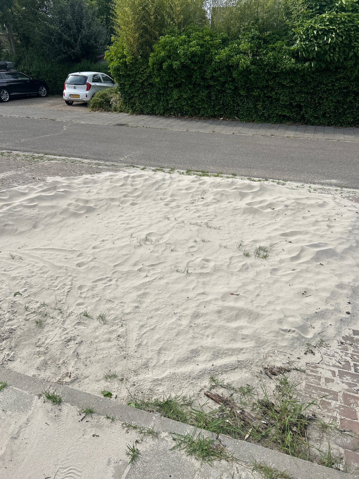 Gratis geel zand ophalen - Weezenhof 82e straat, Ophalen, Gebruikt, Ophoogzand