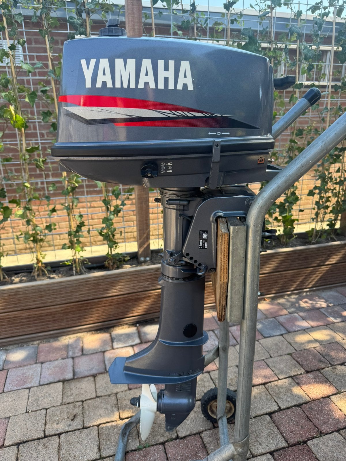 Yamaha 5 pk 2 takt uit 2003 kortstaart., Watersport en Boten, Ophalen, Zo goed als nieuw, Motor en Techniek, Motorboot