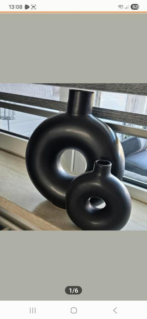 Zwarte huisdecoratie, Ophalen, Zo goed als nieuw, Overige materialen, 50 tot 75 cm