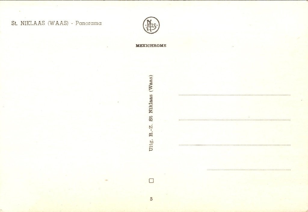 Sint-Niklaas België - 12 oude postkaarten, Ophalen of Verzenden, 1960 tot 1980, Ongelopen, Oost-Vlaanderen