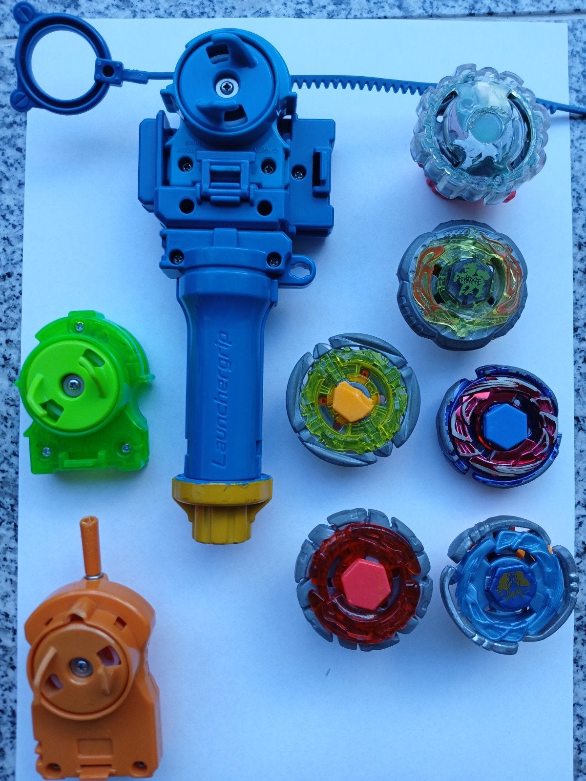 Beyblade tollen set, Hobby en Vrije tijd, Ophalen of Verzenden