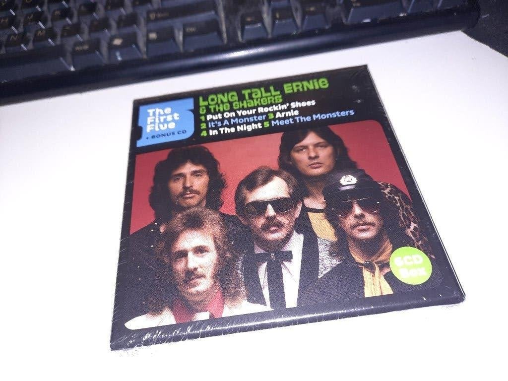 6 CD BOX NEW Long Tall Ernie And The Shakers The First Five, Ophalen, Nieuw in verpakking, Poprock