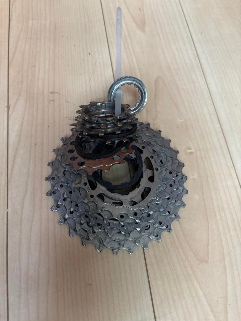 Shimano 105 11-30T 11-speed cassette, Fietsen en Brommers, Fietsonderdelen, Staal, Ophalen of Verzenden, Zo goed als nieuw, Derailleur of Ketting