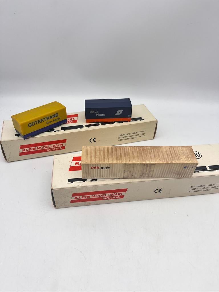 Container modelbouw, Overige merken, Gebruikt, Gelijkstroom of Wisselstroom, Wagon