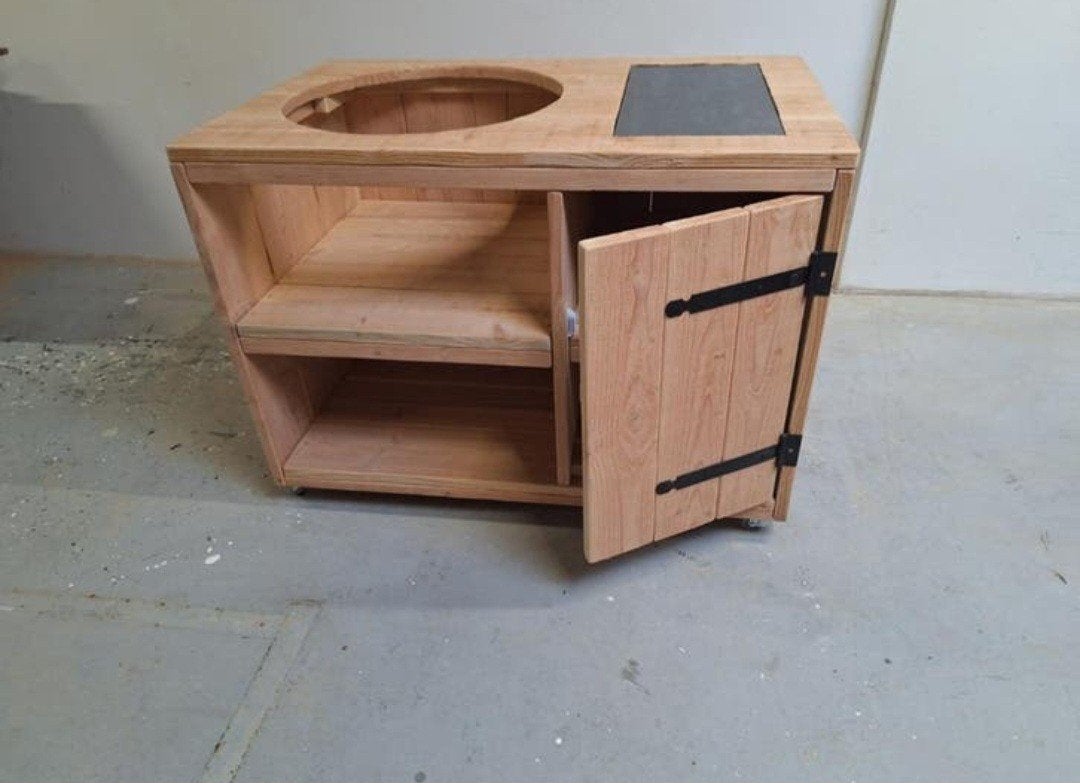 Buitenkeuken douglas Kamado Boretti Green Egg bbq Basterd, Ophalen of Verzenden