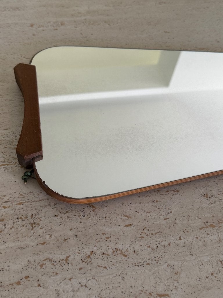 Vintage Spiegel, Huis en Inrichting, Minder dan 50 cm, Gebruikt, Ophalen of Verzenden, Minder dan 100 cm