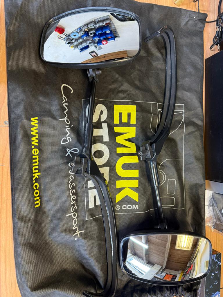 EMUK Caravanspiegels 100562 voor diverse Opel, Peugeot, DS,, Ophalen of Verzenden, Gebruikt