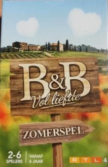 Kaartspel B&B Vol Liefde Zomerspel. 2-6 spelers., Hobby en Vrije tijd, Gezelschapsspellen | Kaartspellen, Vijf spelers of meer