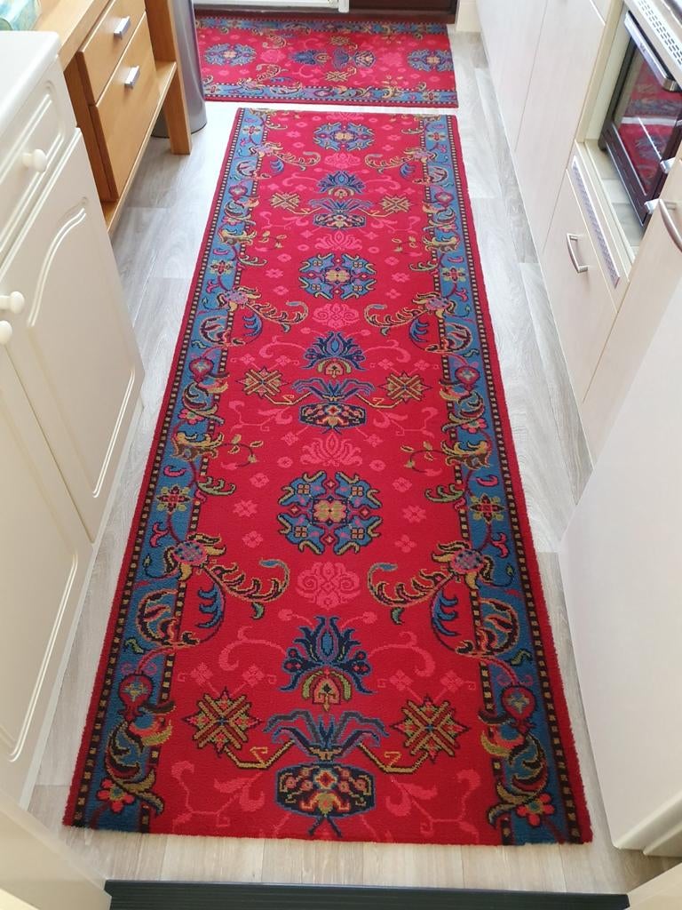 mooie loper voor keuken of hal 2,73 cm lang 90cm breed, Huis en Inrichting, Ophalen of Verzenden, Rechthoekig, 50 tot 100 cm