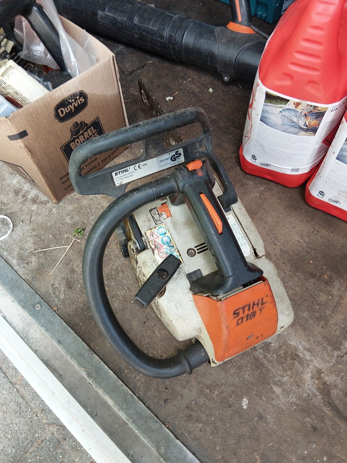 Stihl 019 t, Ophalen, Gebruikt, 70 mm of meer, Kettingzaag