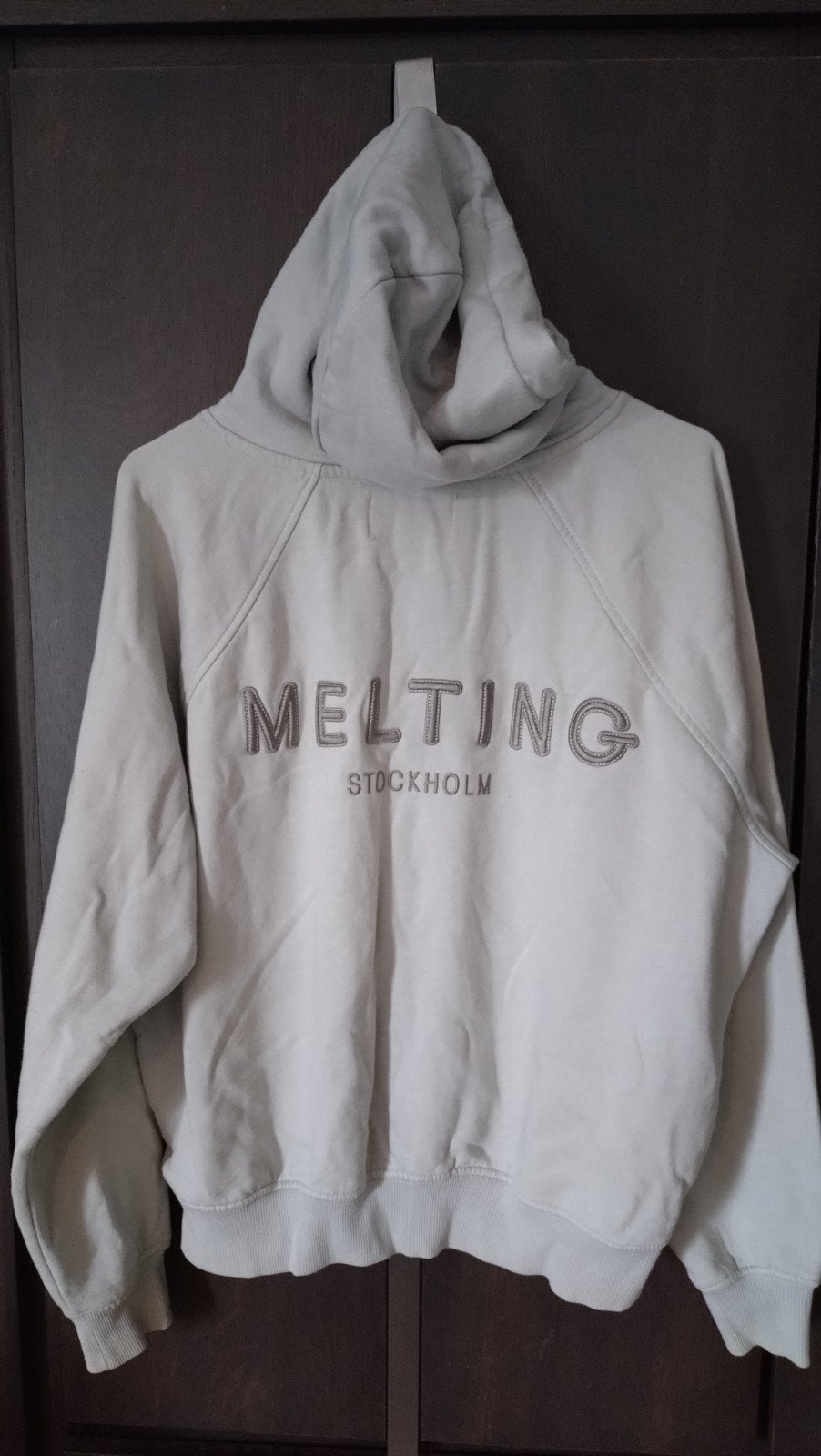 Melting Stockholm Hoodie - Lichtgrijs, Kleding | Dames, Grijs, Gedragen, Melting Stockholm, Ophalen